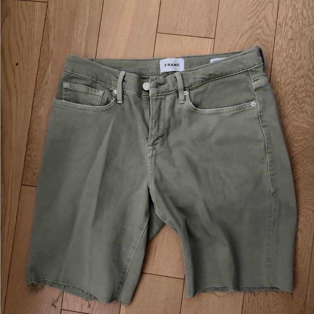 Frame Denim Olive Jean Shorts